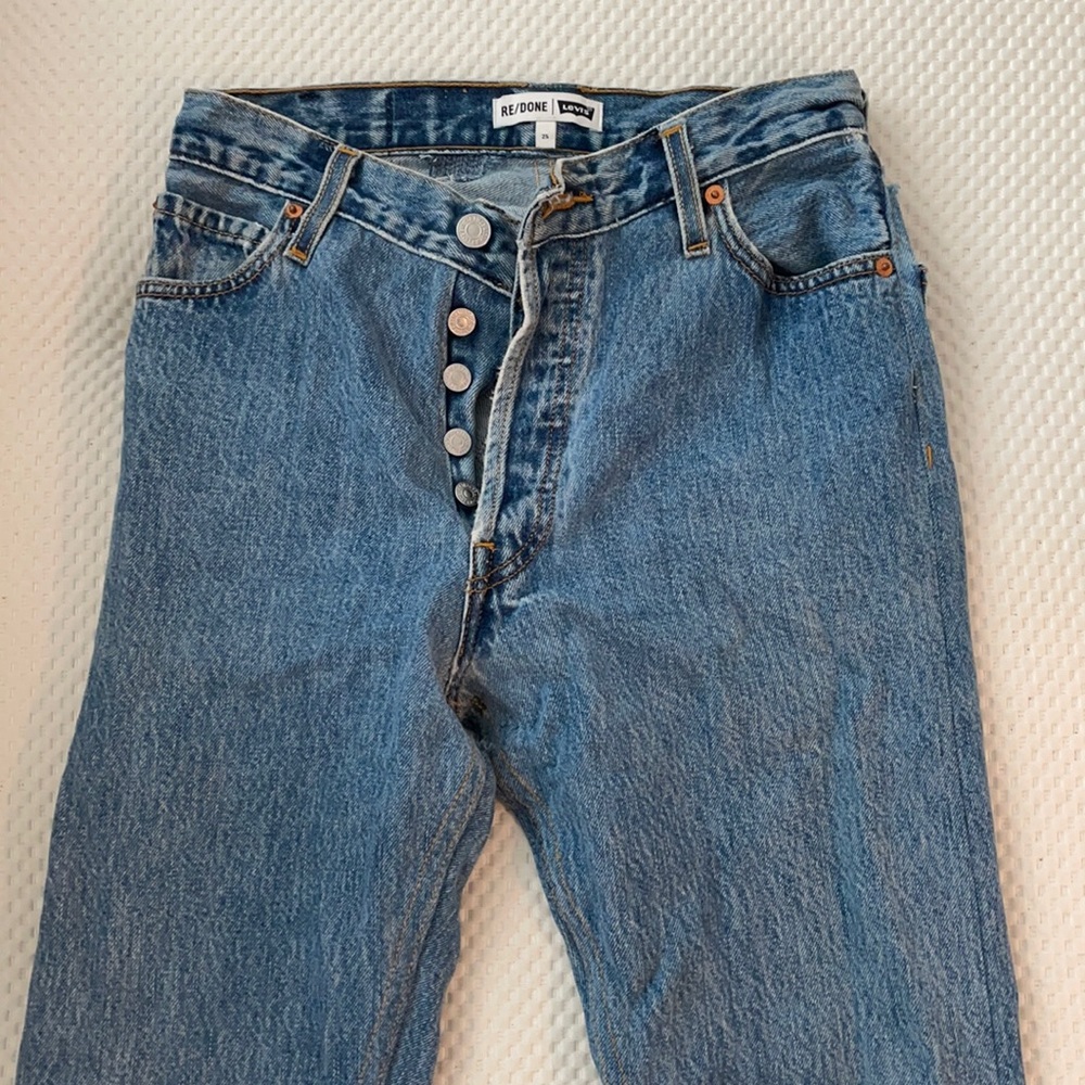 Re/done Butt Rip Jean